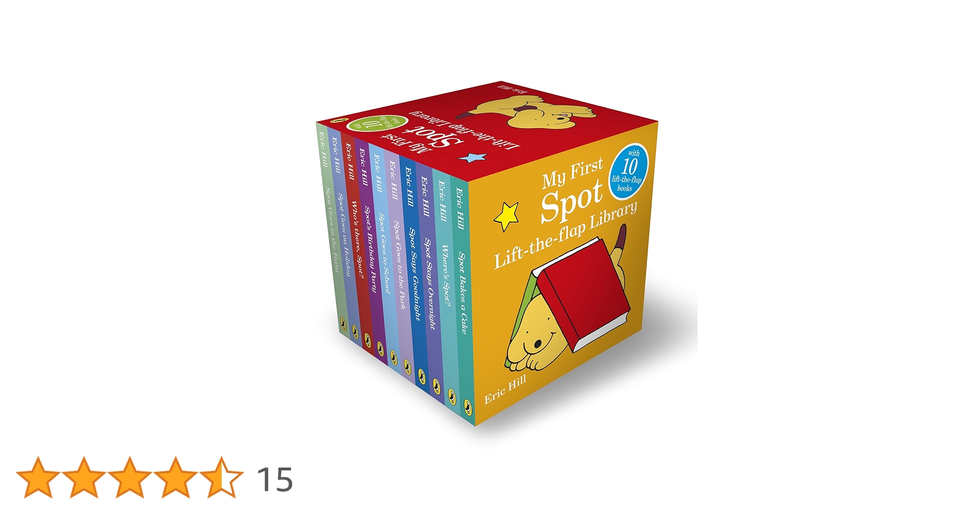 Spot 10 Copy Board Book Slipcase - Hill, Eric | 9780723267386