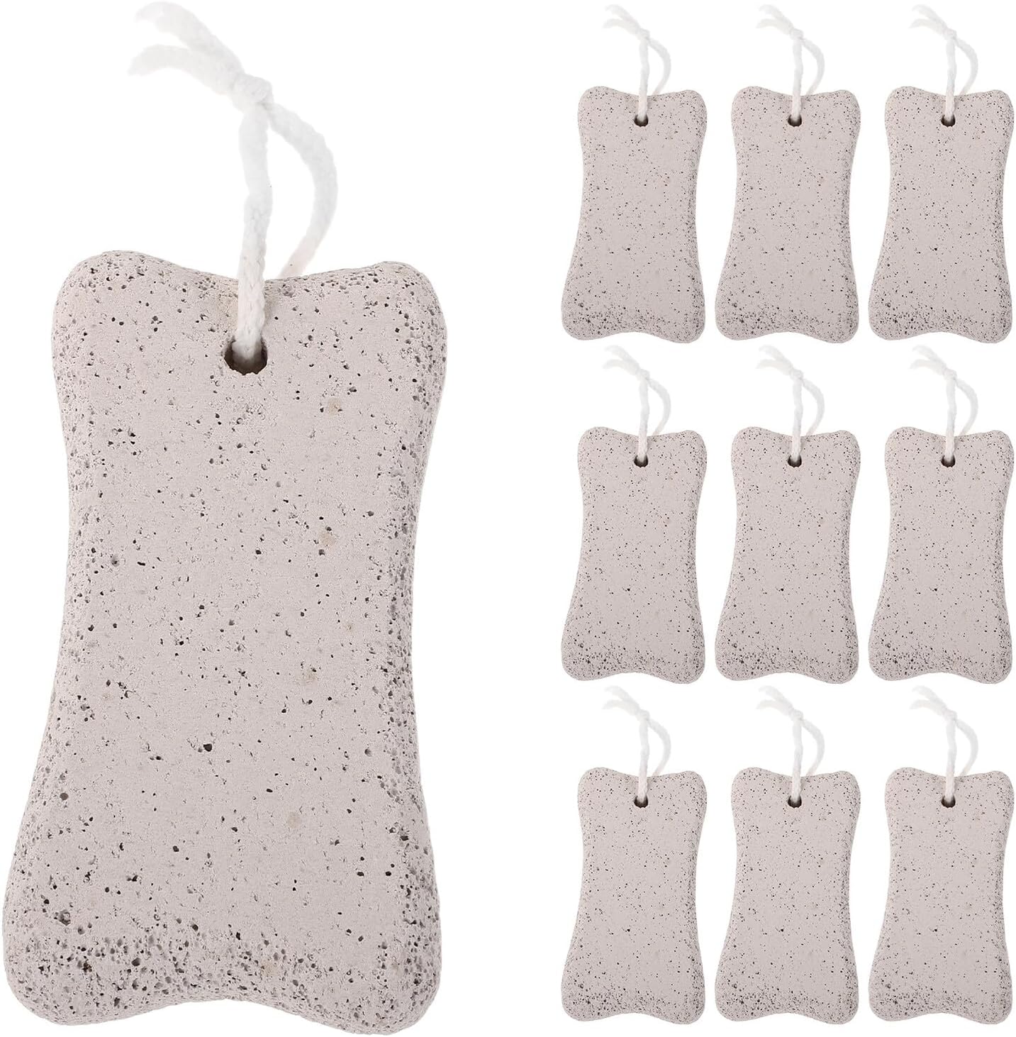 Totority 10pcs Small Animal Chew Hamster Teeth Grinder Mineral Grinding Stones for Rabbits Guinea Pigs Chinchillas Bunny Molar Care Pet Supplies