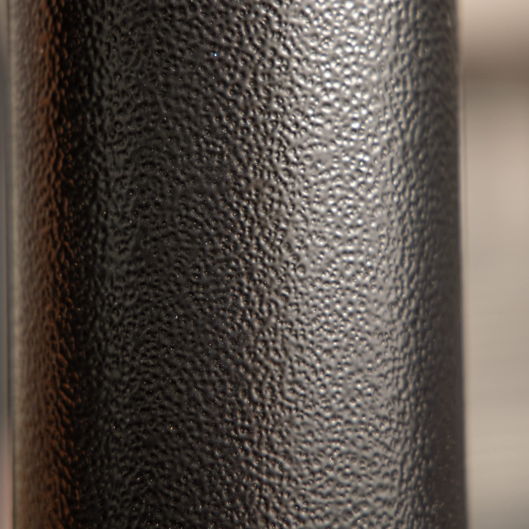 Premium Doppel-Stehtischgestell - PJ6592/110 | schwarz | Höhe 108 cm | Bodenplatte 75x40 cm | max. Tischplattengröße 120x70 cm | runde Stahlsäulen | Ideal für Stehtische