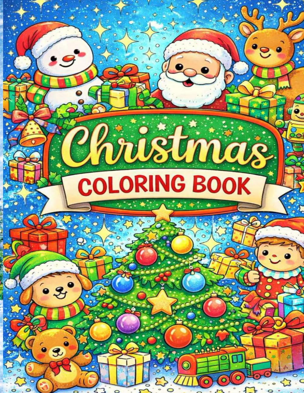 Christmas Coloring & Doodle Book for Kids: Fun, Creative Coloring Pages for Holiday Joy