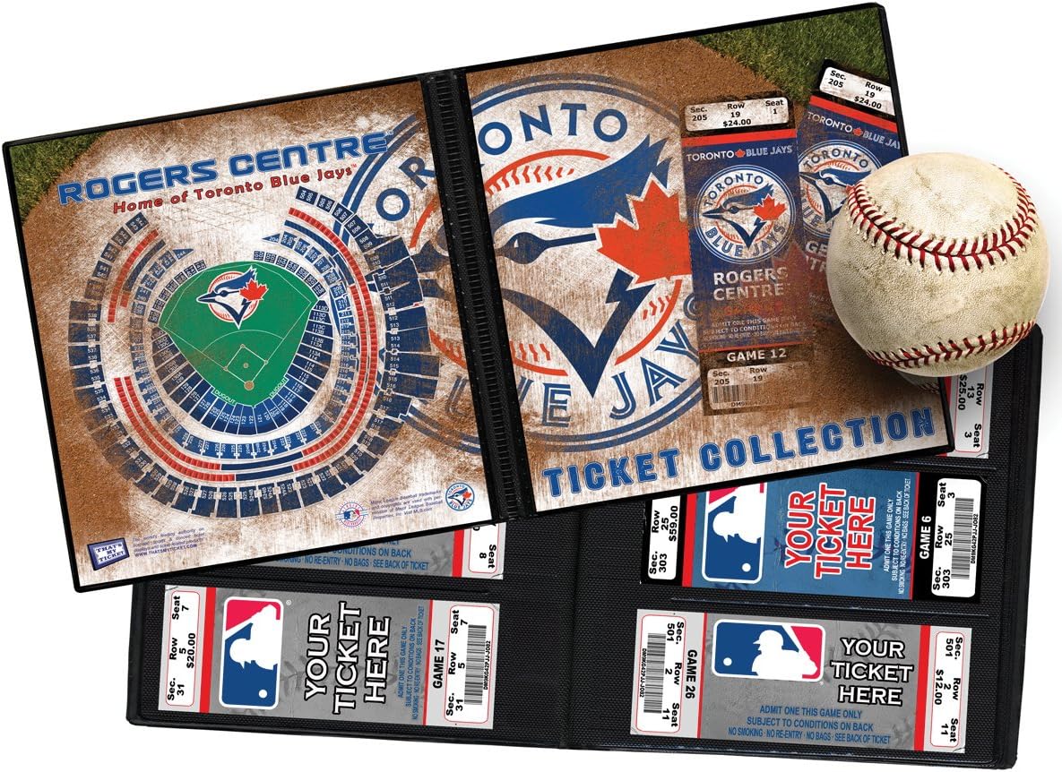 Toronto Blue Jays Ticket Album Sports & Outdoors