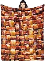 Vista 13 de Manta de soda Saltine Crackers 3D, divertida, realista, ultra suave, de 80 x 60 pulgadas, para viajes, para todas las estaciones, cama, sofá