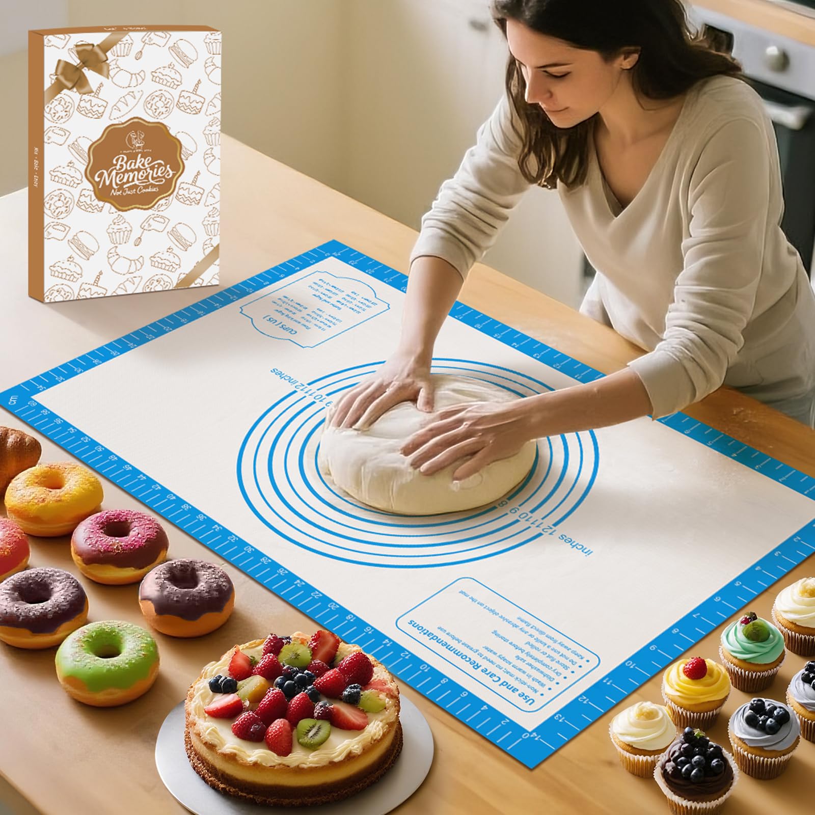 Photo 1 of Mimekitchen Silicone Baking Mat with Measurements