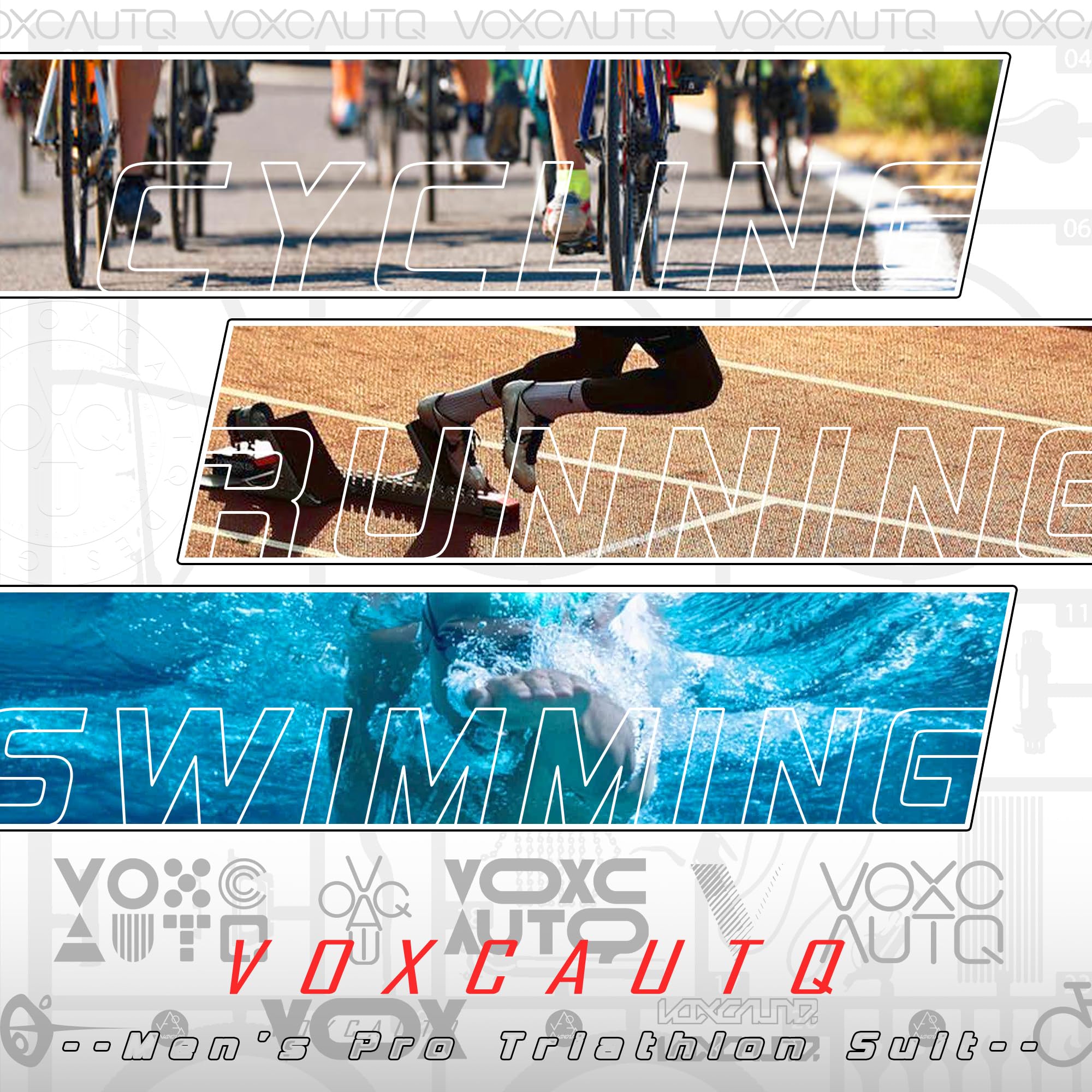 Traje de triatlón para hombre, secado rápido, transpirable, traje de ciclismo para natación, entrenamiento, ciclismo de carretera, ropa de ciclismo
