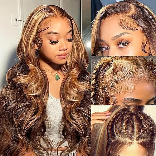 Habiliana Human Hair Wig 200% Density HD Body Wave Wigs Human Hair Real Full Lar