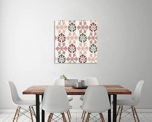 Miniatura 3 de Jaxson Rea "Vintage Petals Pattern VA Gallery Wrapped Canvas by Katie Pertiet, 30" x 30"