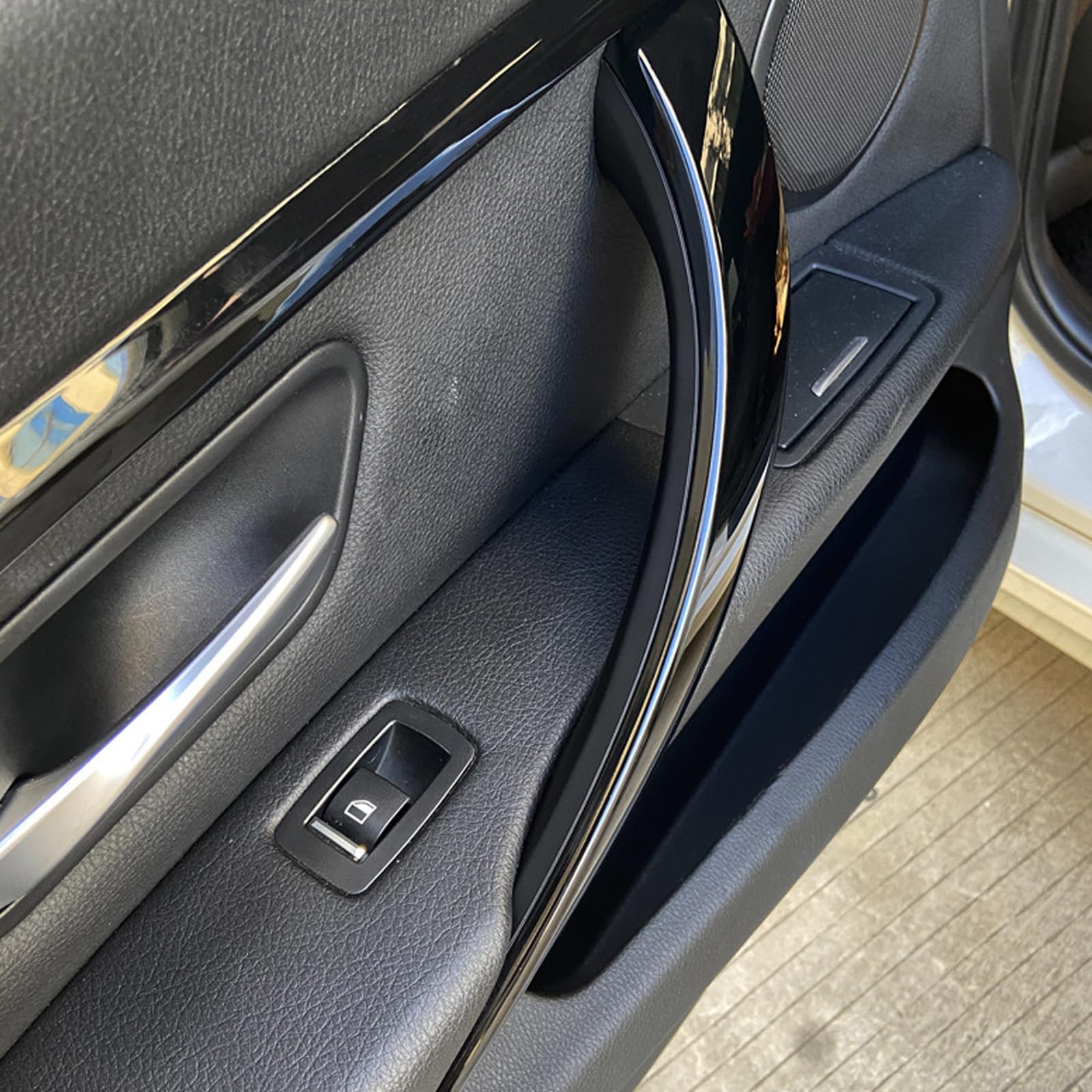 Tsophreniq Ergonomic Interior Car Door Handle for F30 F35 F80 F32 F36 320i 328i 335i 428i 435i ABS Comfort Durability Easy Installation Simple Installation Replacement Inner Handle