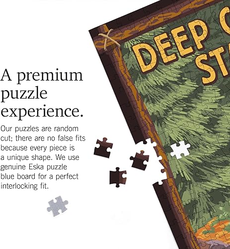 Miniatura 4 de Lantern Press Rompecabezas de 1000 piezas, Deep Creek Lake State Park, Maryland, Bear in Forest