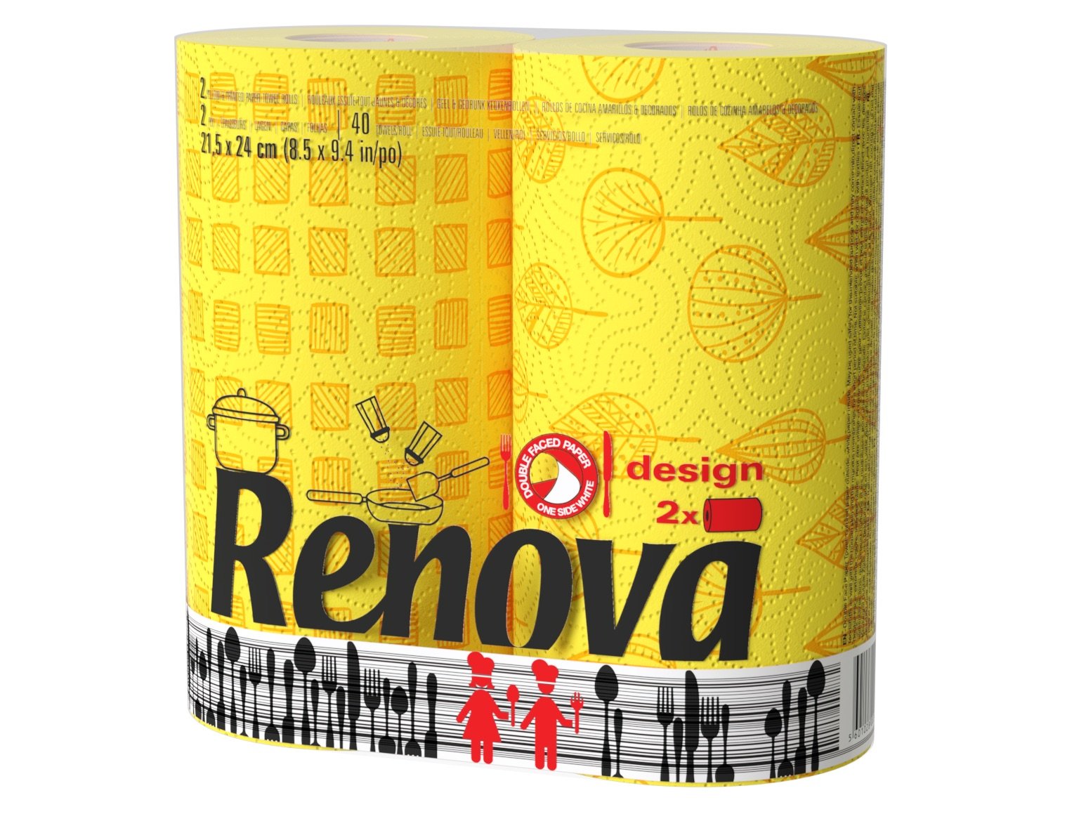 Renova Deco Double Face 2 Rolls (2Ply) , Kitchen Towel , White Inner Sheet And Different Illustrations , First Time In INDIA (B01MS17JWZ) Amazon Price History, Amazon Price Tracker