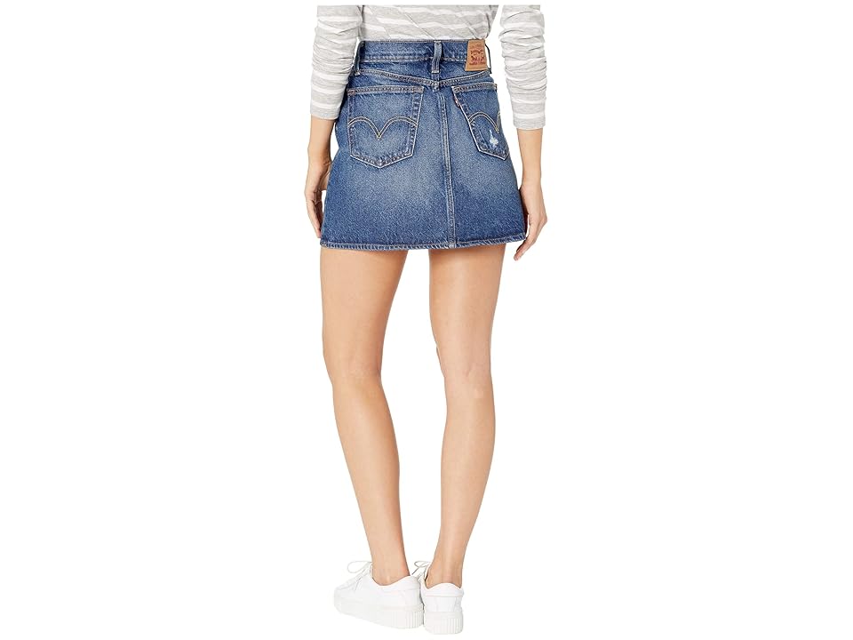 

Levi's(r) Womens Deconstructed Skirt (Middle Avenue) Women's Skirt, Blue