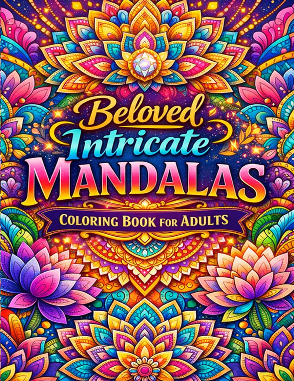 Beloved Intricate Mandalas Coloring Book for Adults: A Relaxing Collection of Highly Detailed Mandala Designs for Stress Relief, Mindfulness & Creative Calm