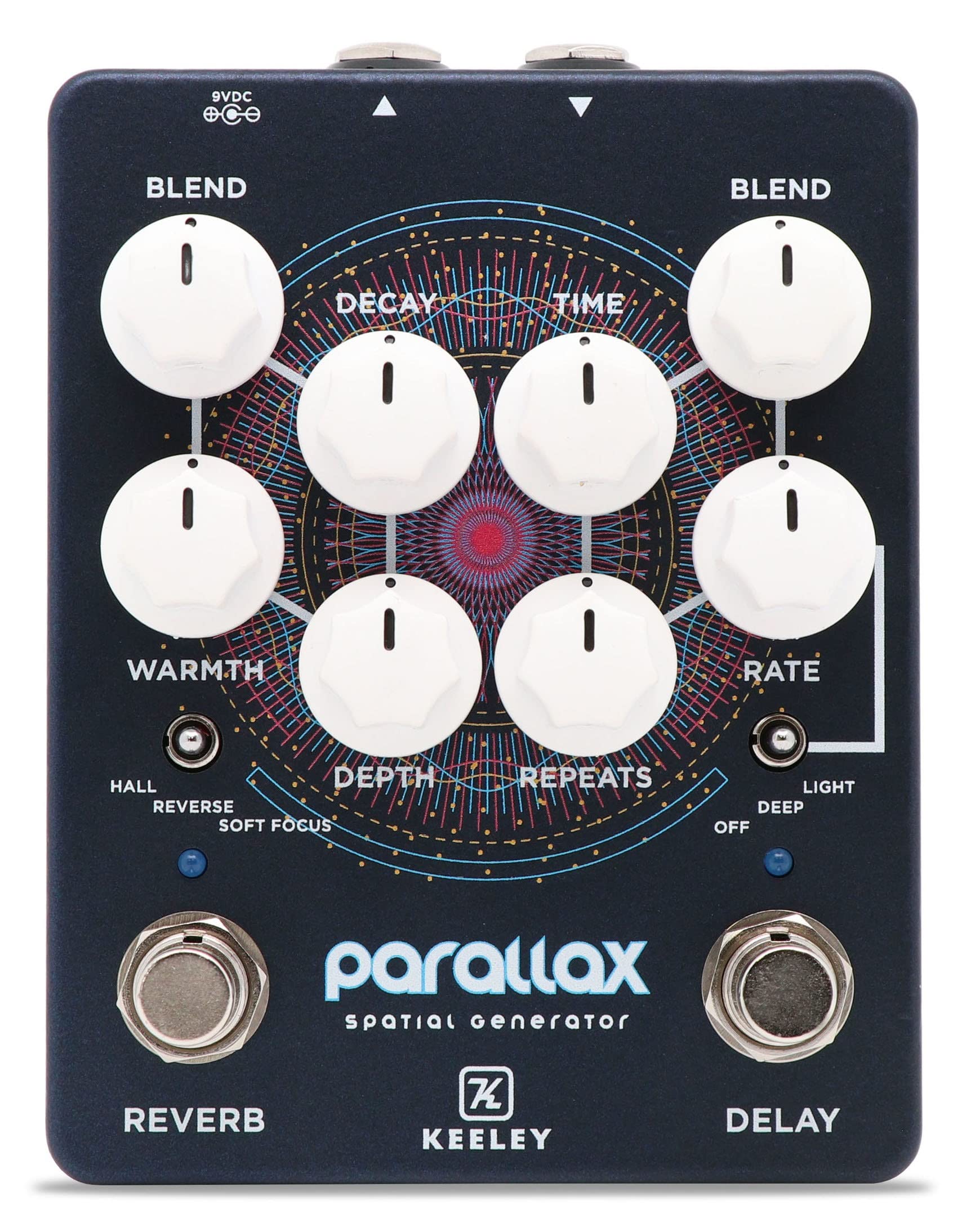 Amazon.com: Keeley Parallax Spatial Generator Reverb and Delay 