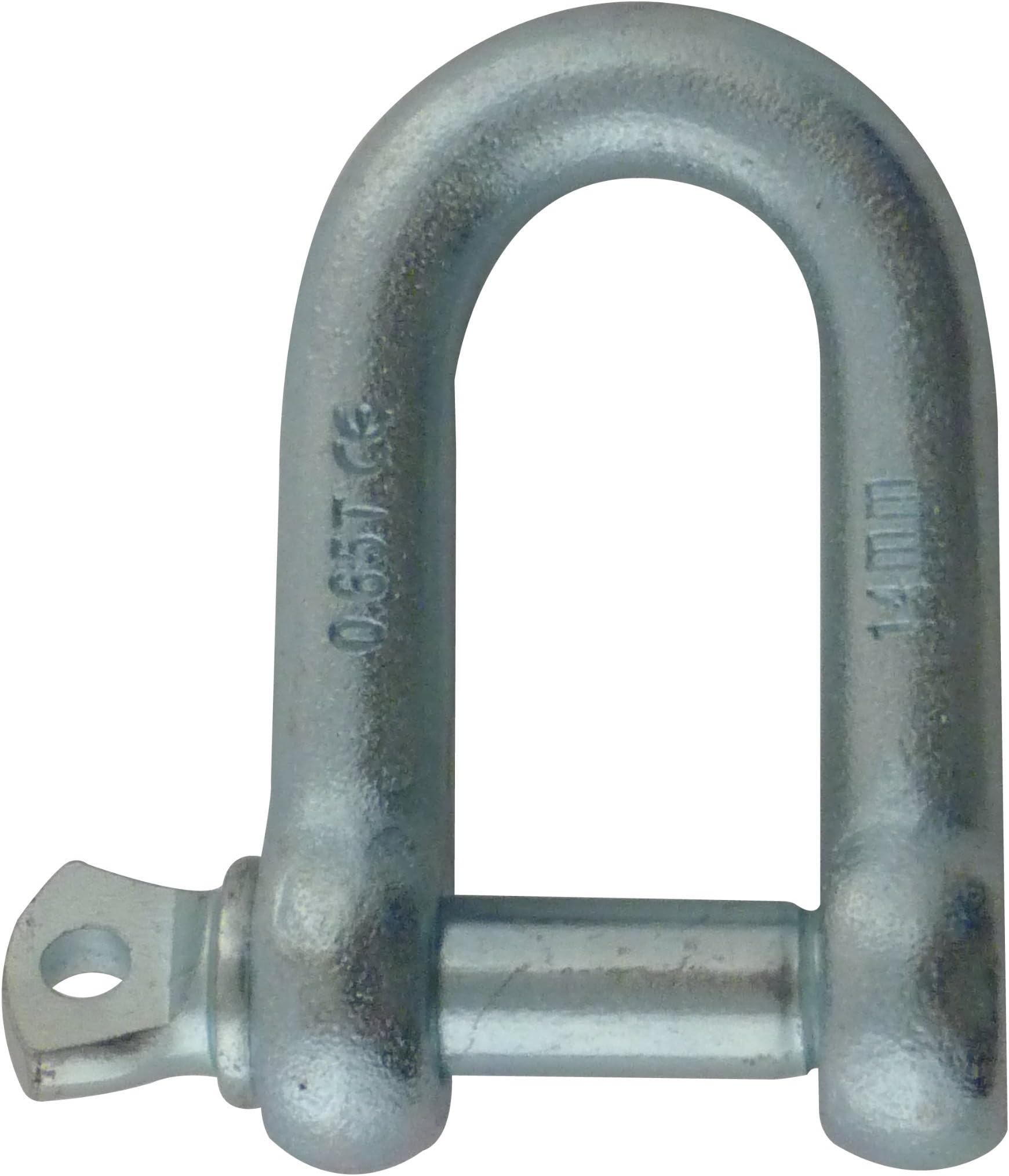 Viso MAN8100SBS Steel D-Shackle - Zinc Plated
