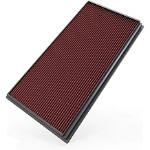 K&N Engine Air Filter High Performance, Washable, Replacement Filter Compatible with 1996-2012 Volkswagen/Adui/Seat Beetle, Bora, Golf IV, Jetta City, TT, Leon, Toledo II, other select models, 33-2128
