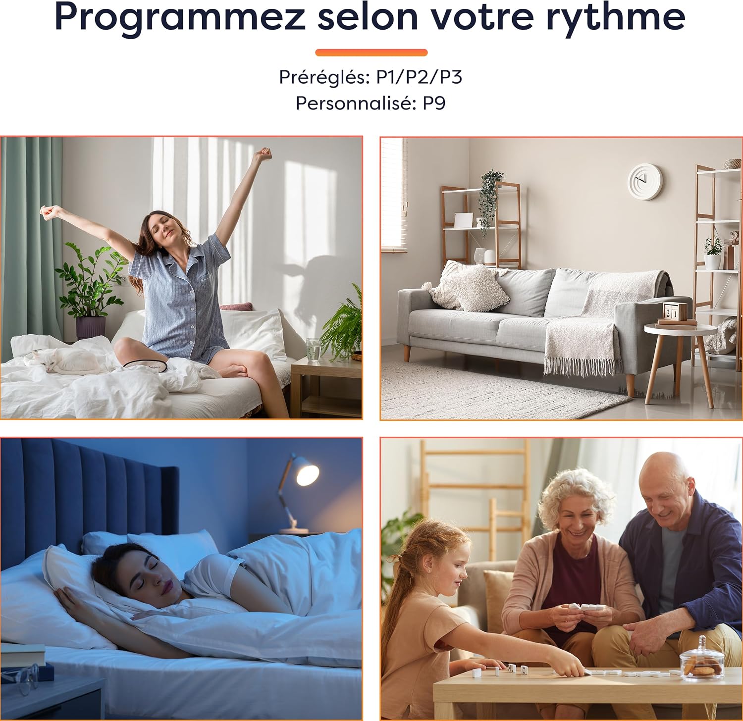 radiateur céramique intelligent – vue détaillée