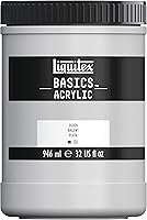 Vista 91 de Liquitex BASICS Pintura Acrílica, Tubo de 118ml (4 oz), Negro Marte