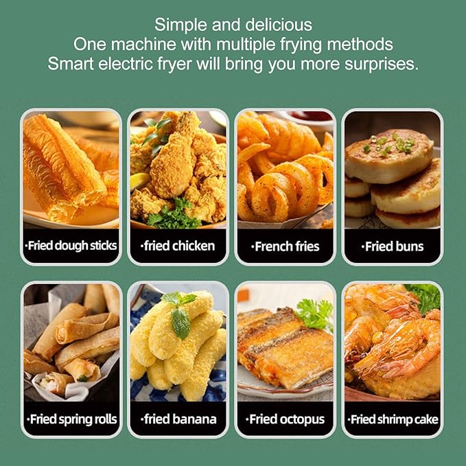 Sartén Eléctrica Familiar 2.5L 1000W Ajustable miniatura 5