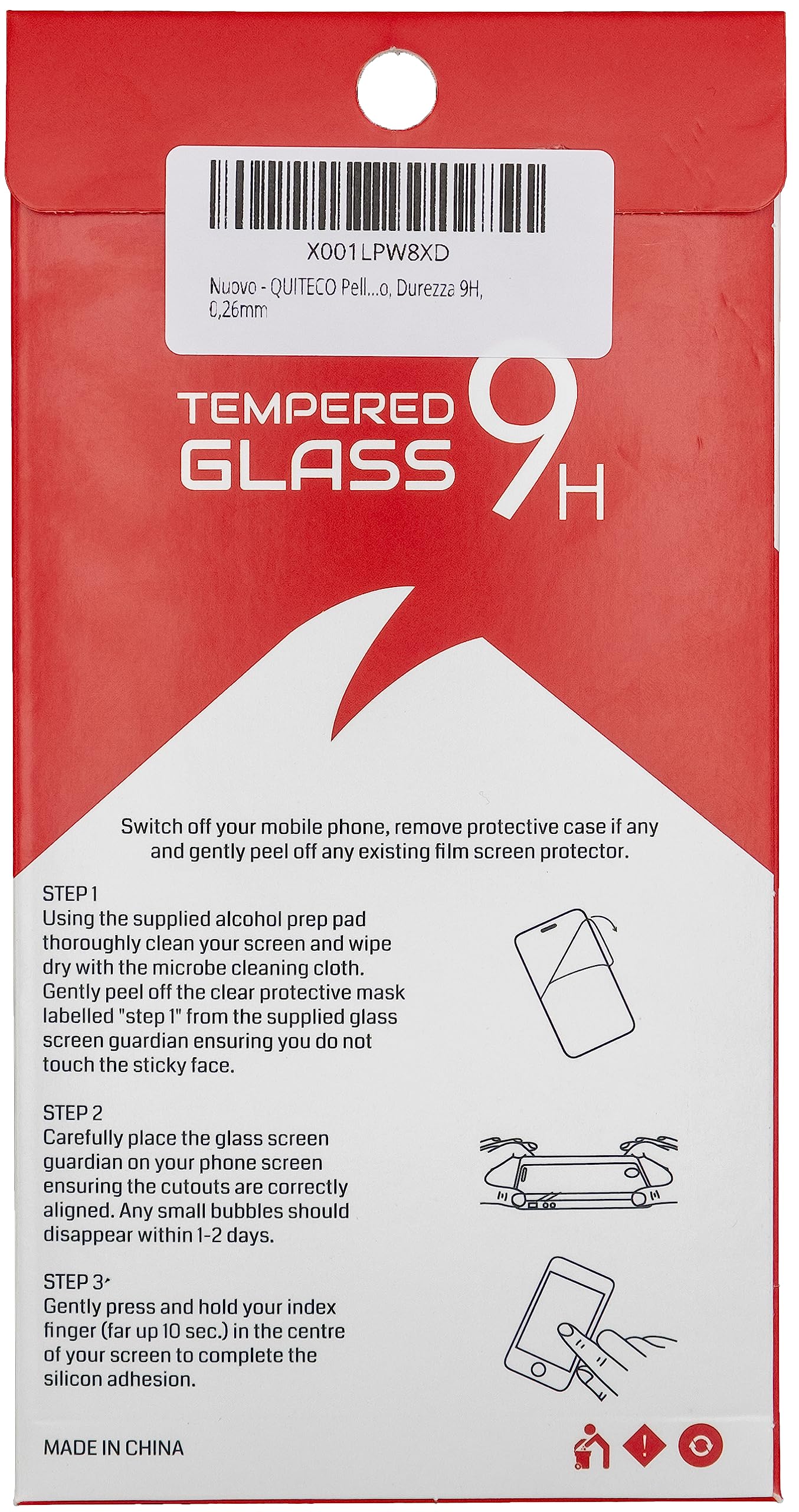 Zidwzidwei Pellicola Protettiva In Vetro Temperato Per Xiaomi Mi 11 Ultra [3Pezzi], Durezza 9H, 2.5D Alta Definizione, Senza Bolle, Anti Graffio Protezione Schermo Per Xiaomi Mi 11 Ultra - Foto 9