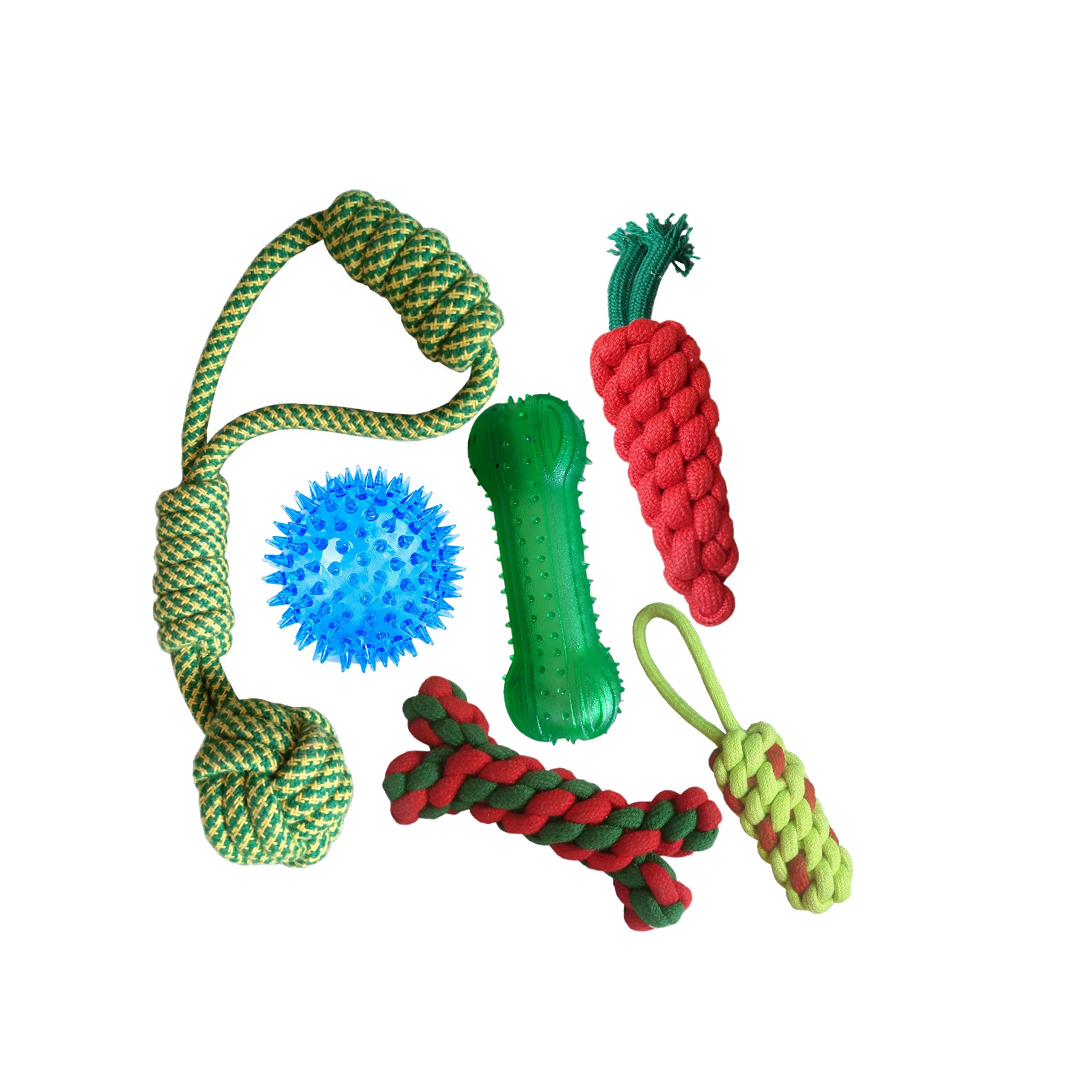 Pet Needs Dog Toys,6 Pack Puppy Chew Toys Gift Sets,Interactive Cute and Chew Squeaky Toys,Tough Rope Chew Toys, Durable and Washable, for Small/Medium Dogs. (Combo A) (B08L1466NP) Amazon Price History, Amazon Price Tracker