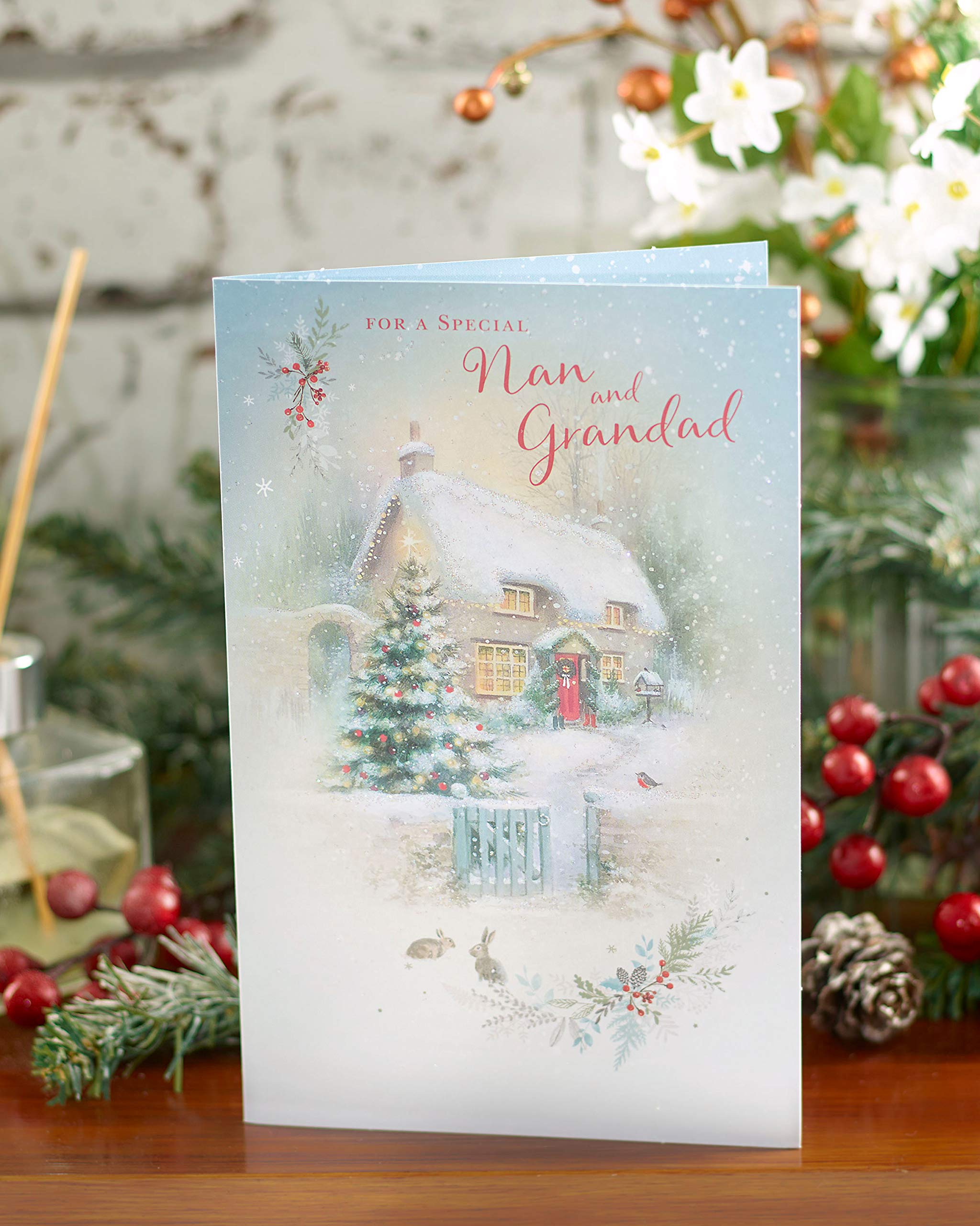 Christmas Nan & Grandad Cards | Free UK Delivery