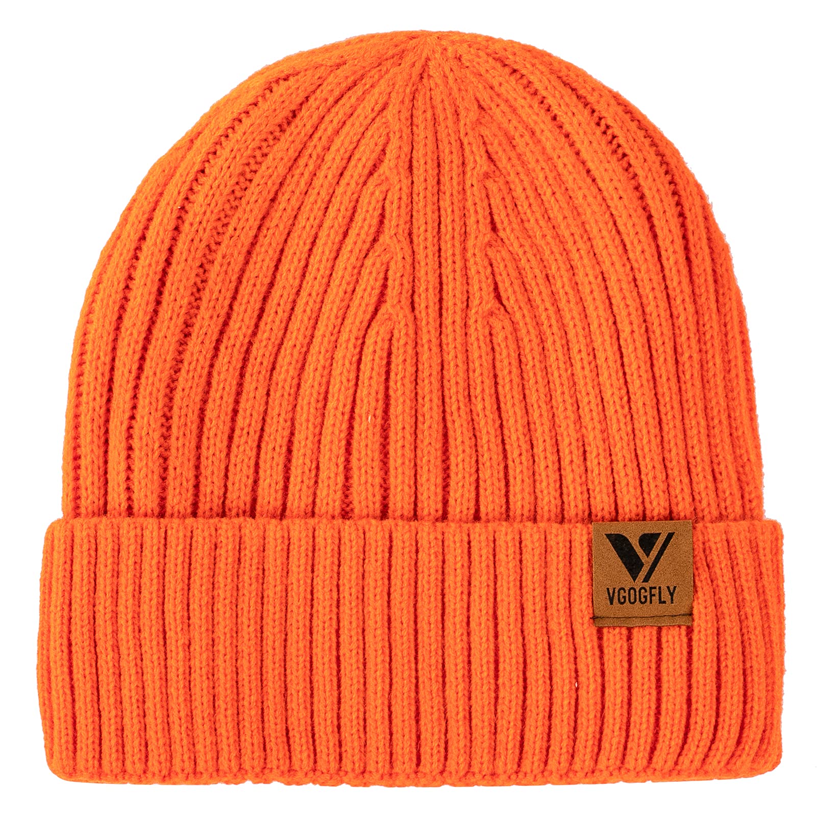 Vgogfly Lined Men Beanie Slouchy Knit Skull Cap Warm