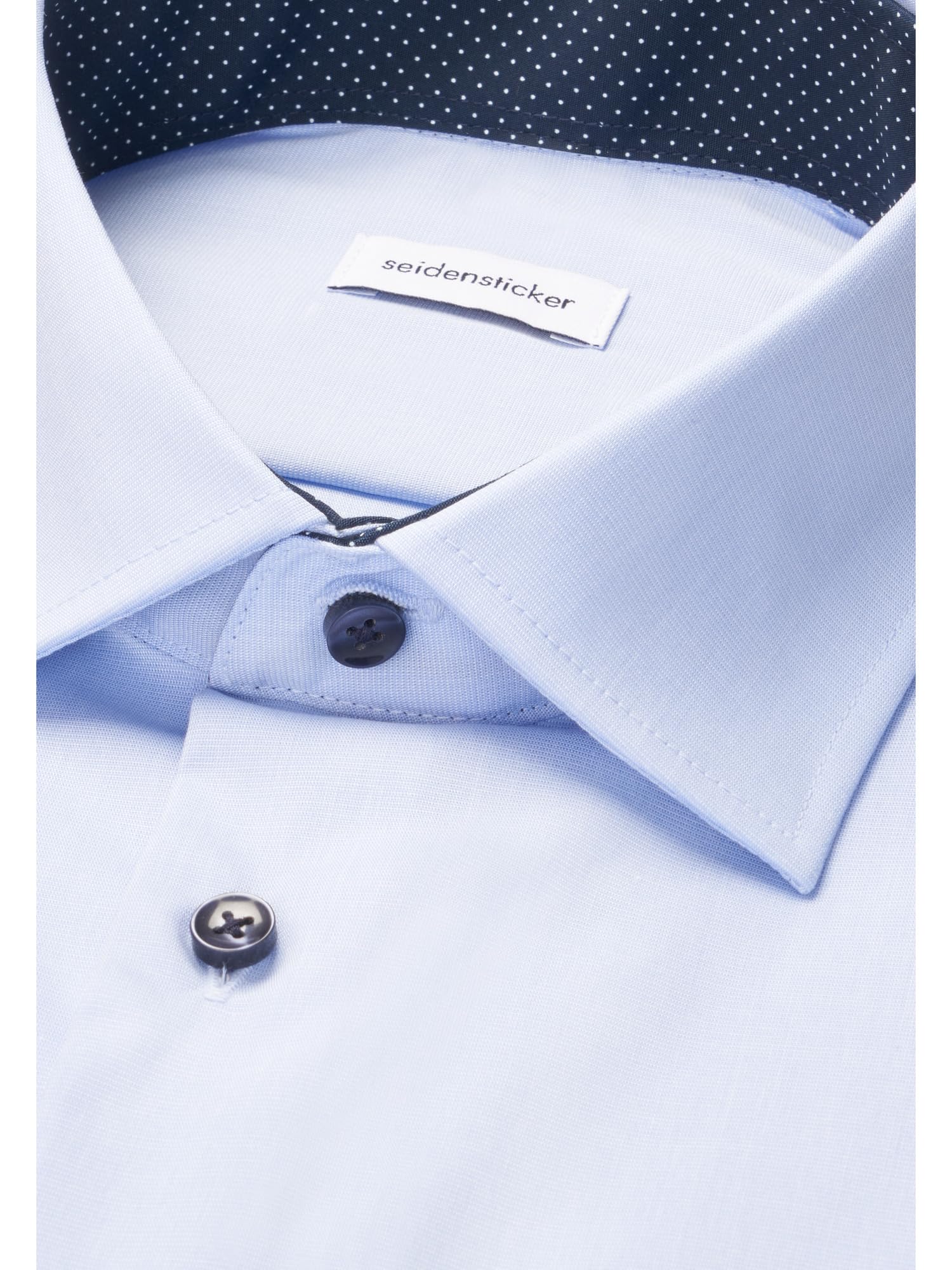 Seidensticker Herren Business Hemd - Shaped Fit - Bügelfrei - Kent Kragen - Langarm - 100% Baumwolle
