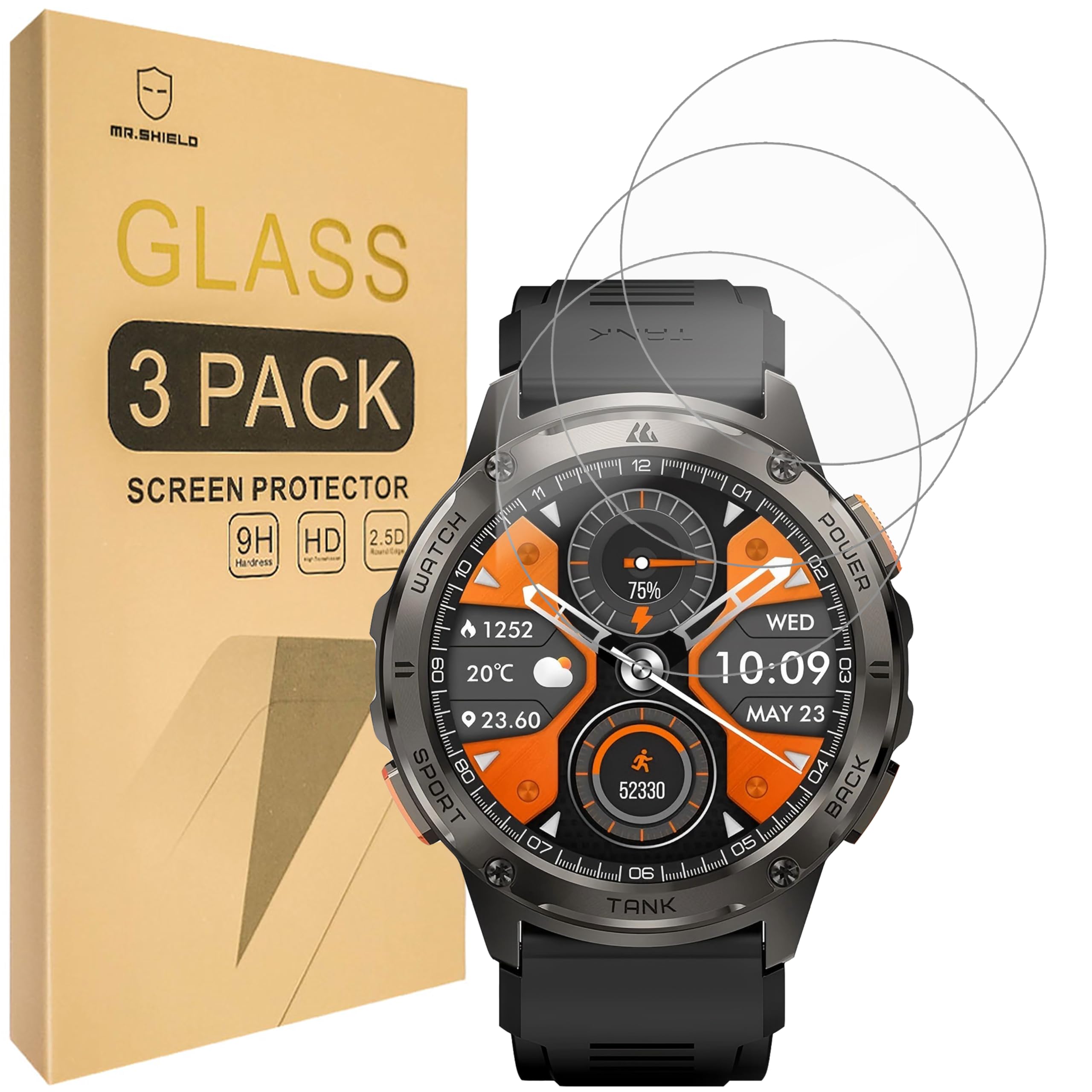KUSINHOKA 3 Pezzi Pellicola Protettiva per KOSPET Tank T3/Tank T3 Ultra, HD Trasparente Soft TPU Protezione Schermo, Senza Bolle, [Anti-Graffio] Pellicola Protettivo per KOSPET Tank T3 Ultra