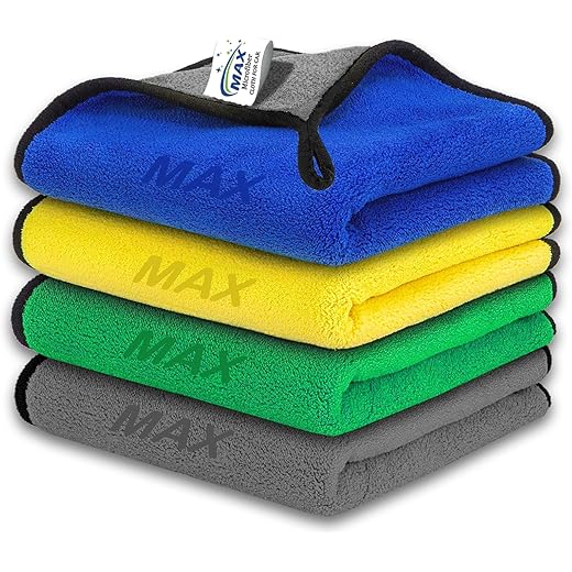 MAX Microfiber Cloth Pack of 4 40x40 cm