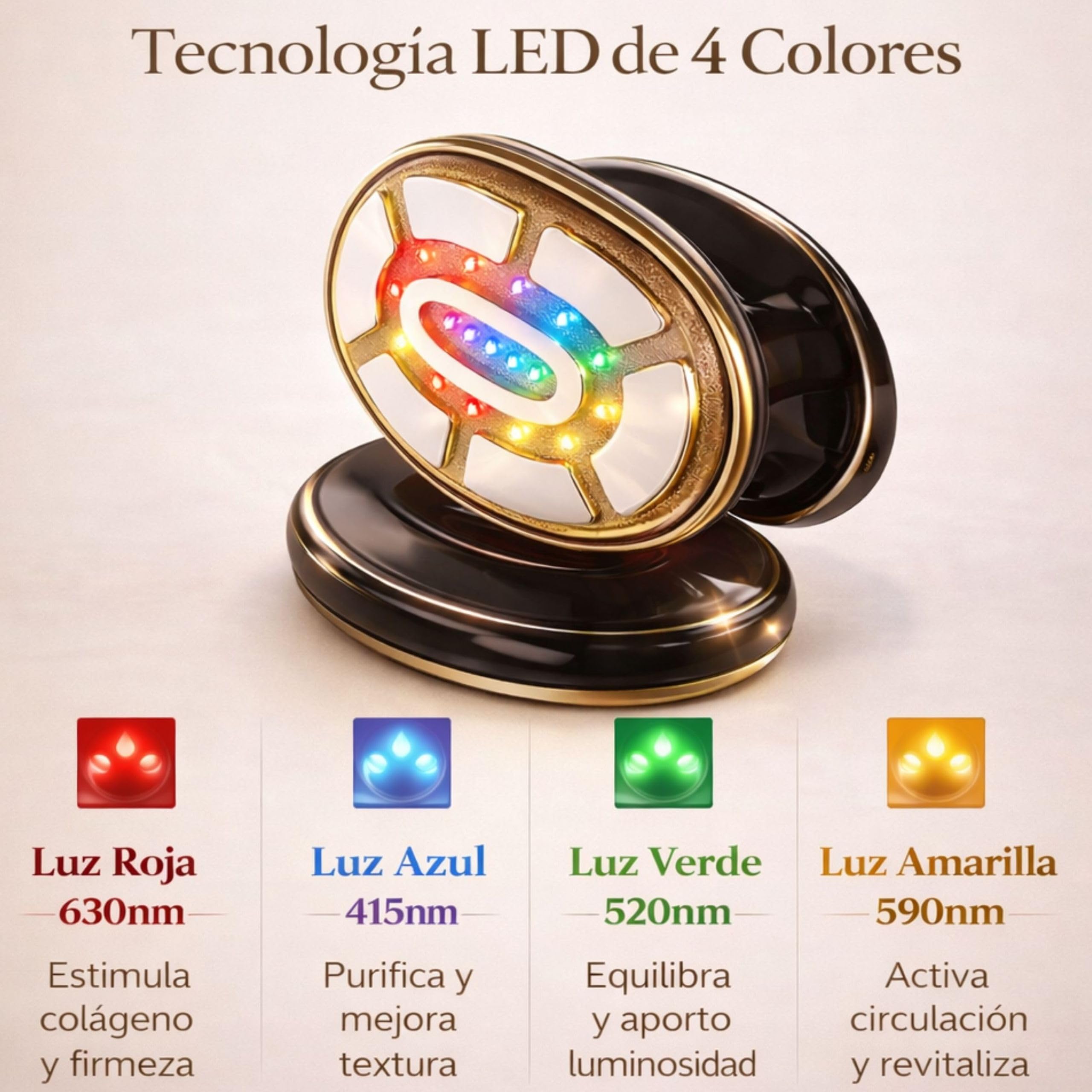 Radiofrecuencia Corporal y Masajeador Anticelulitico Reductor Potente 2026- EMS Electroestimulador Muscular - Luces LED - Tratamiento Anticelulitis y Flacidez para Abdomen,Brazos,Glúteos y Piernas