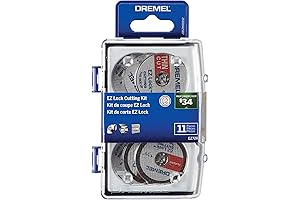 EZ728-01 EZ Lock Rotary Tool Cutting Discs Accessory Kit