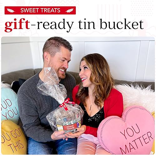 Miniatura 6 de David's Cookies Regalo de galletas de Pascua, dulces gourmet con brownies de chispas de chocolate y galletas de trozos de chocolate, viene en un