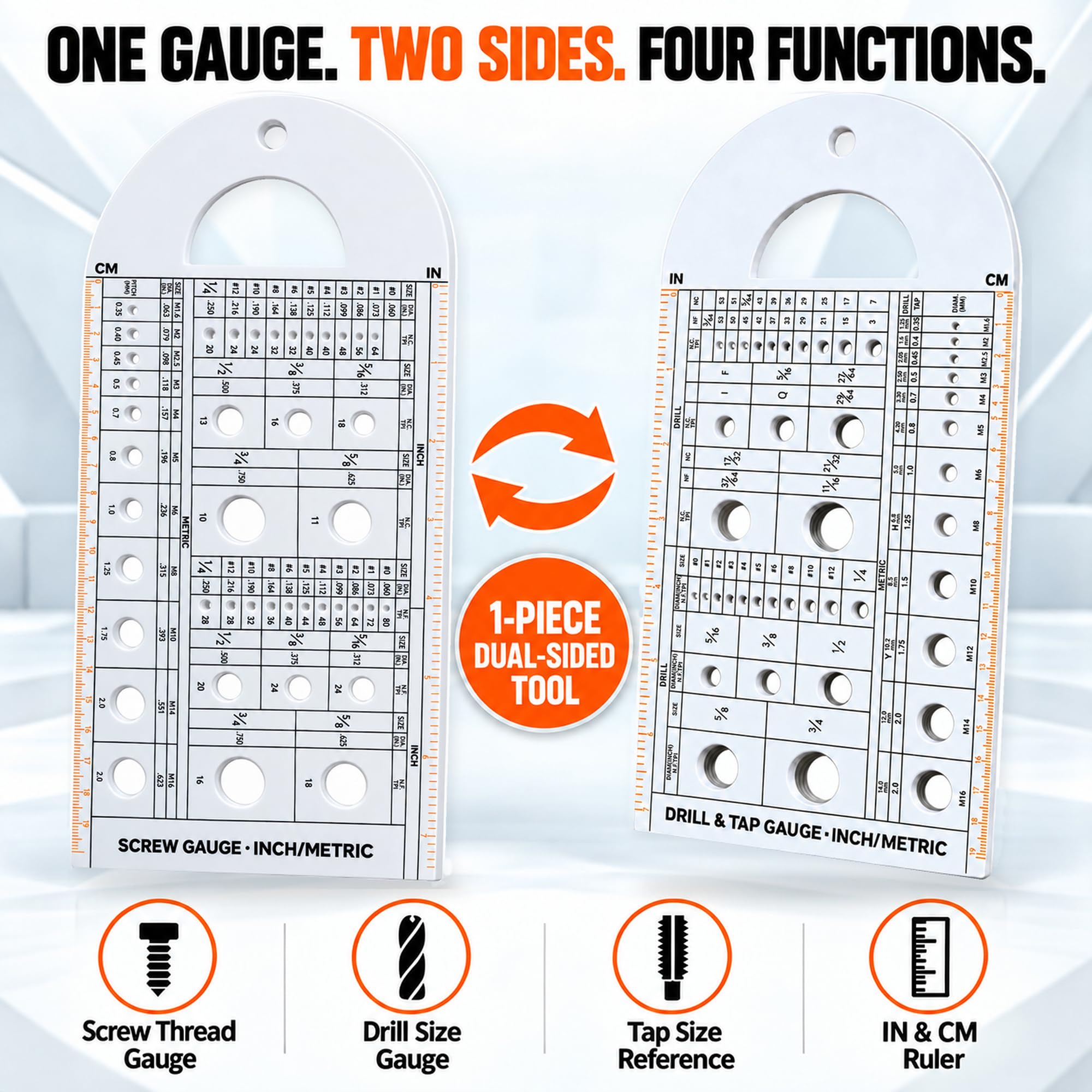 Screw Thread Gauge - Metric & SAE -6
