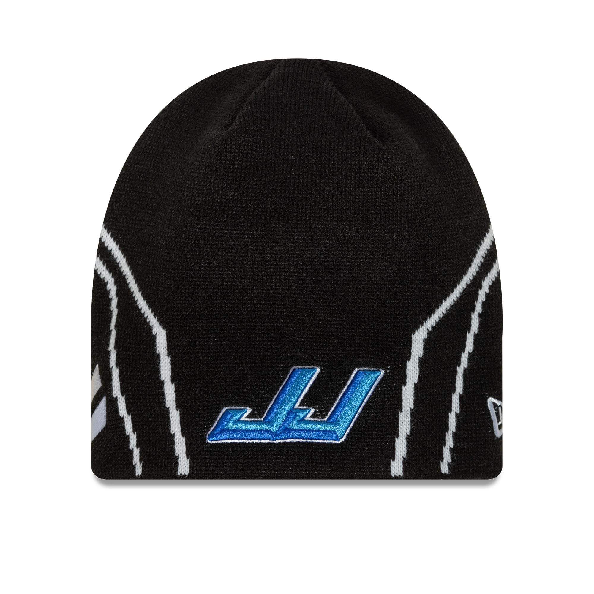 New Era Unisex Black Ufc Ultimate Fighting, Official Merchandise, Jon Jones Skull Knit Beanie Hat,