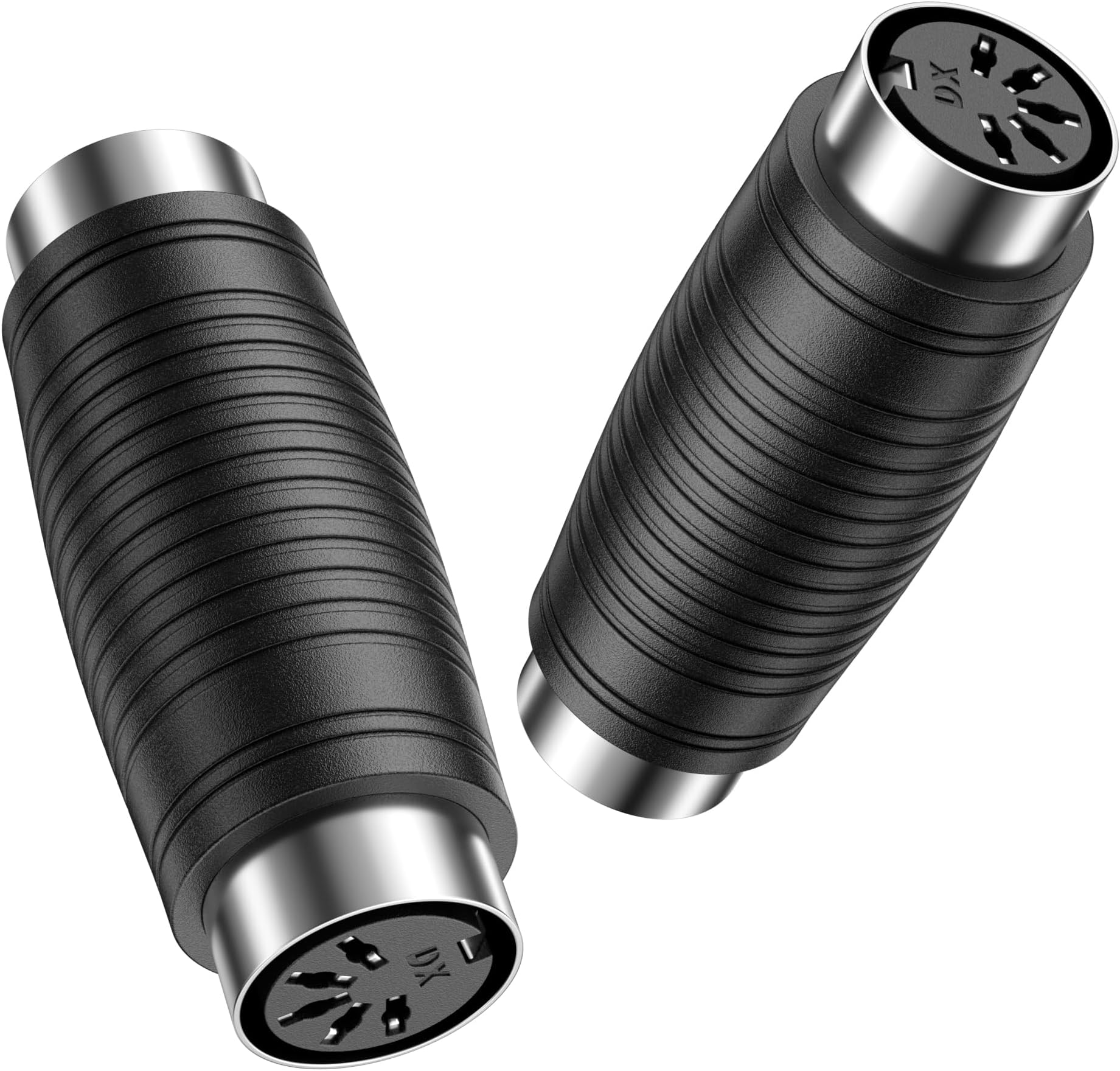 Cable Matters 2-Pack 5 Pin DIN MIDI Coupler Gender Changer (MIDI Extender Adapter)