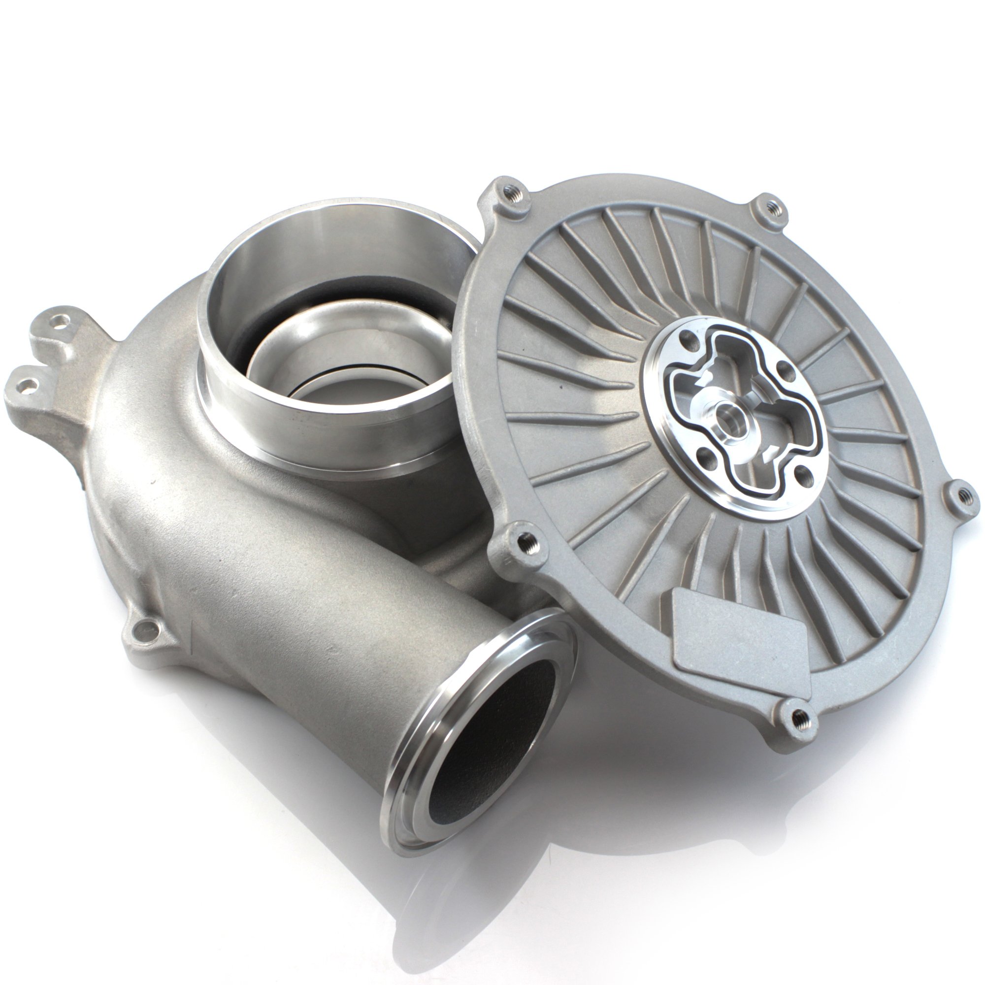 Buy Powerstroke 7.3L Upgrade GTP38 Turbo Compressor Cover+Back Plate