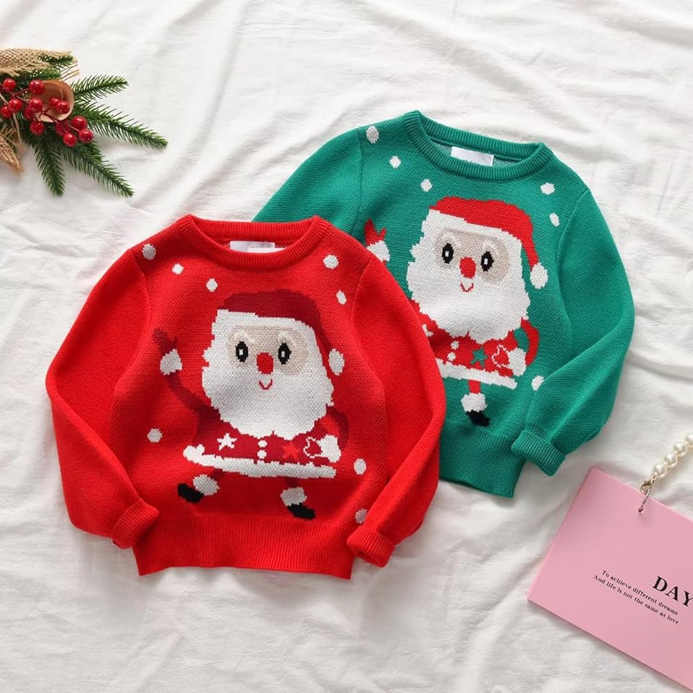 トップス BABYL Ugly Christmas Sweater Amazon.com: Frietlebird Baby Boy Girl Christmas Sweater Toddler