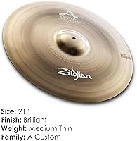 Vista 2 de Zildjian - Platillo personalizado para el 20 aniversario de 21 pulgadas