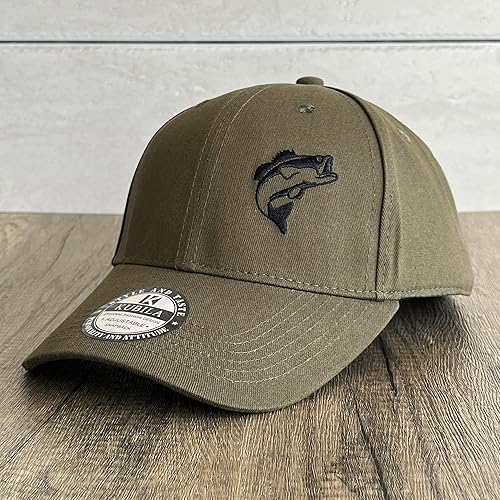Miniatura 2 de KUBILA Sombrero de pesca  Regalos de pesca con mosca para hombres y mujeres, ala curvada, ajustable, gorras de béisbol para papá