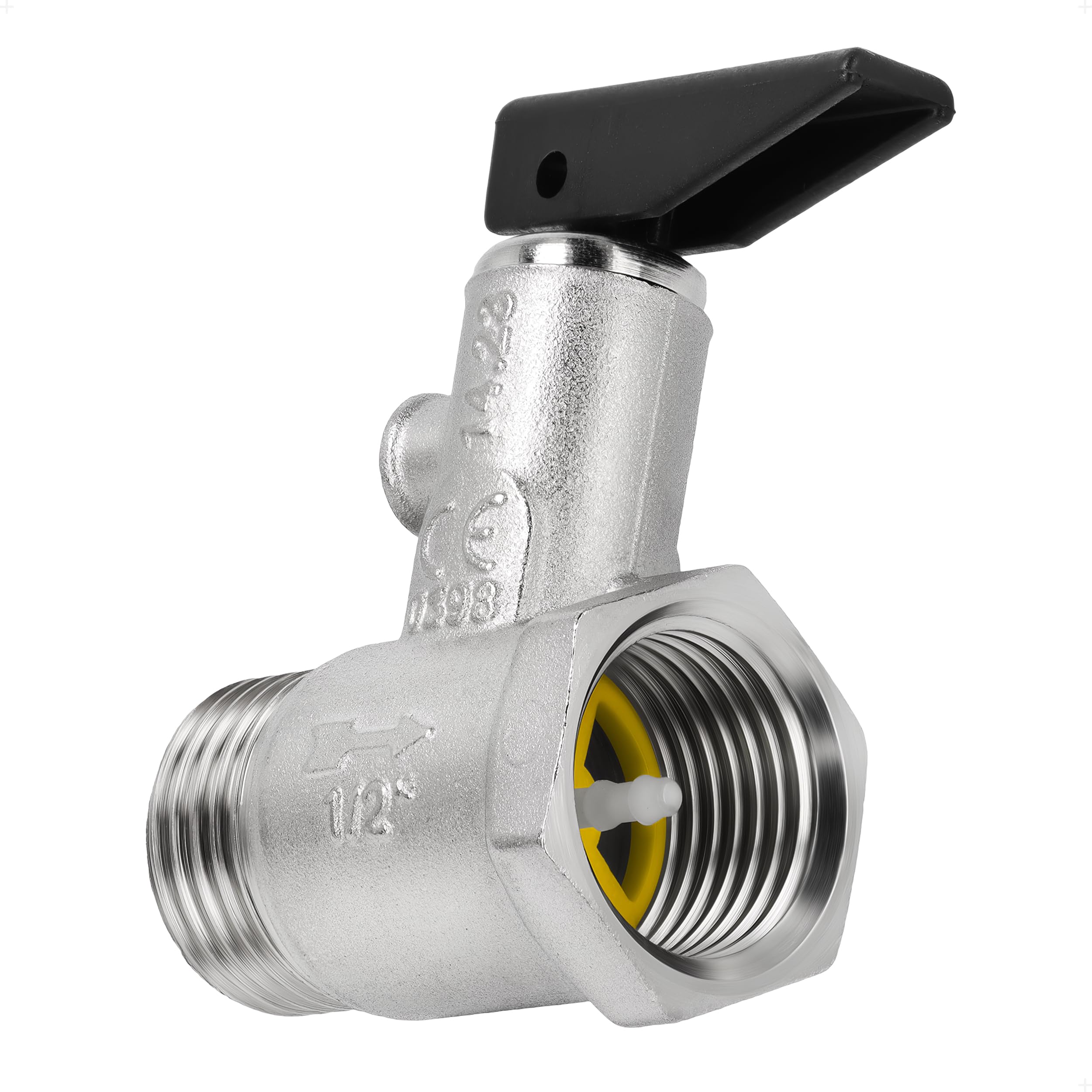 G 1/4'' Messing Vooringesteld Veiligheidsventiel 10 Bar 145,04 Psi D Overdrukventiel 10 Bar Dn 8 G 1/4'' Messing Vooringesteld Veiligheidsventiel 10 Bar 145,04 Psi D Overdrukventiel 10 Bar Dn 8