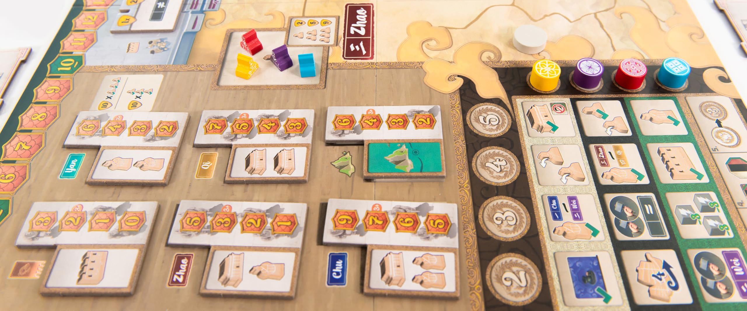 Zhanguo: Il Primo Impero - Gioco di Strategia - Età 14+ - 1-4 Giocatori - 60-120 Minuti