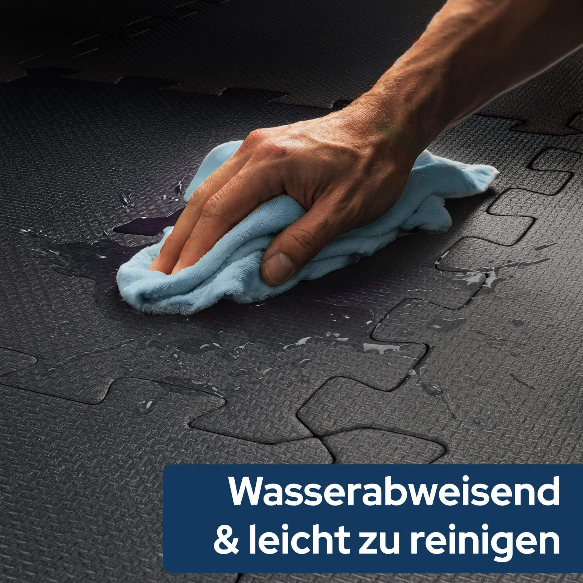 Arebos Spa Pool Bodenschutzmatte rund Ø 200 cm | Eva Whirlpool Unterlage als Puzzlematte | Isolierende & Rutschhemmende Bodenmatte | Schutz für Outdoor & aufblasbare Whirlpools