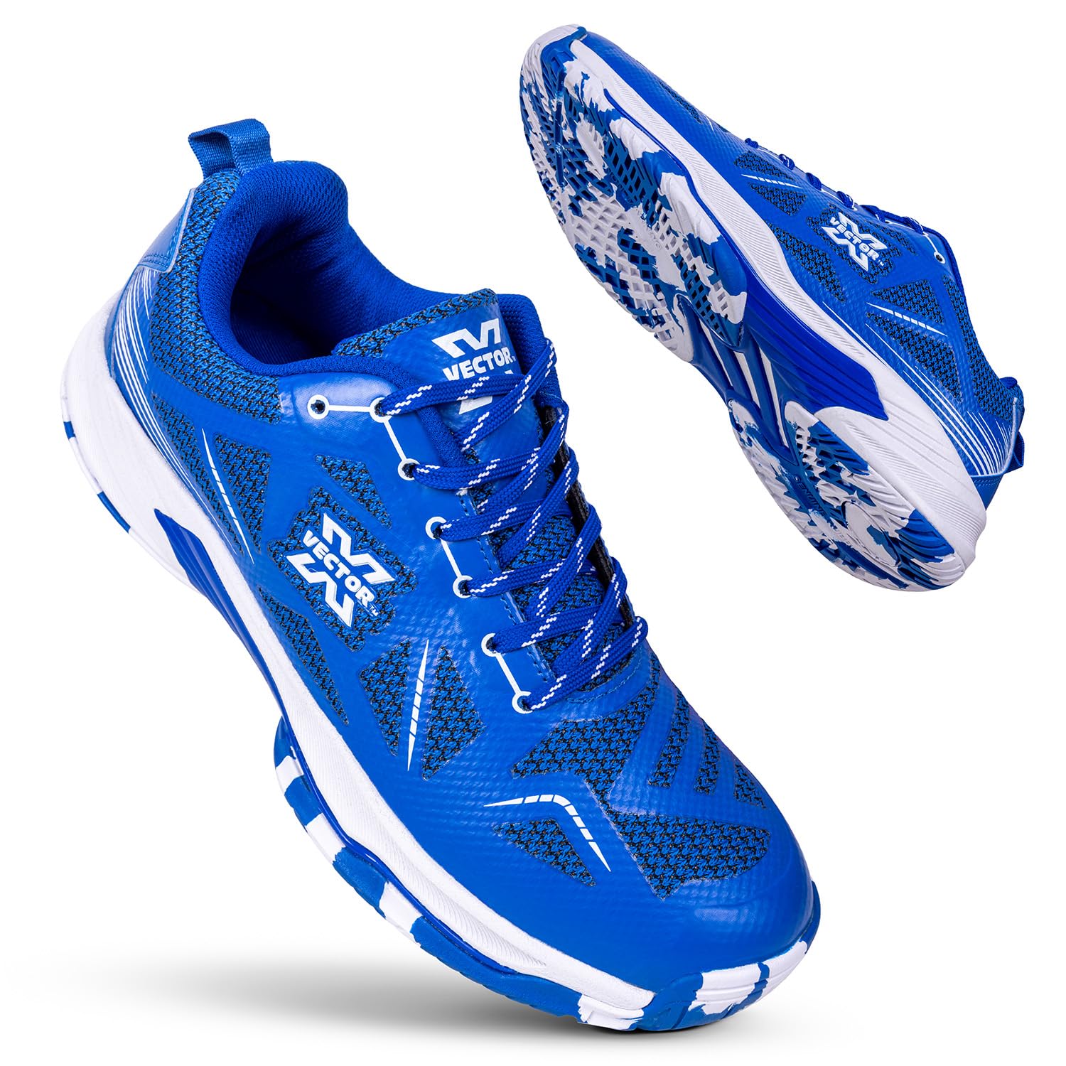 Tennis/Badminton Court Shoe, Elegent Design, Rubber Sole, Slip Resistance, Light Weight, EVA Insocks|Lightweight & Comfort Indoor Sports Shoe for Boys Men Women-image-20