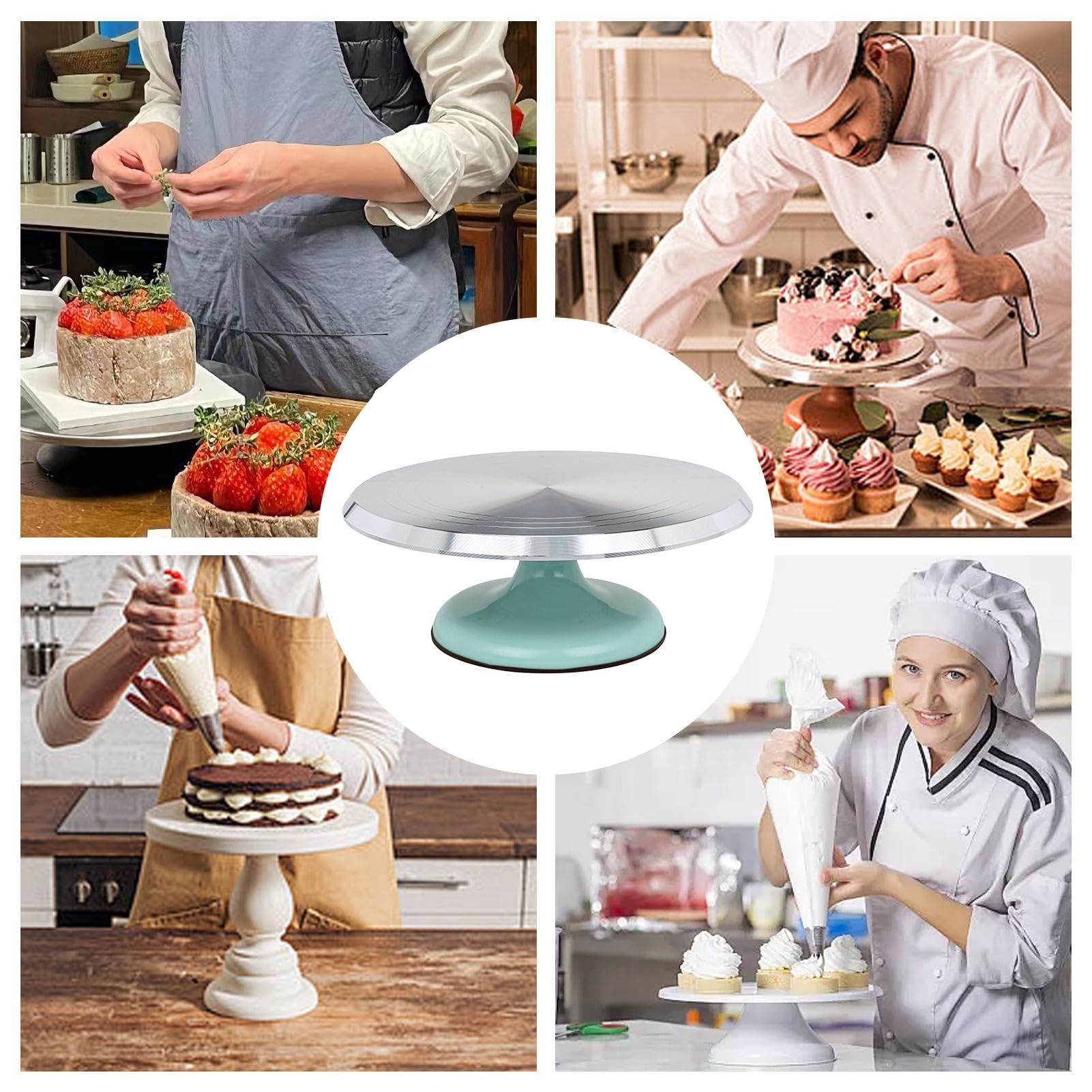 Table tournante à gâteau,Plateau tournante à gâteau | Support de