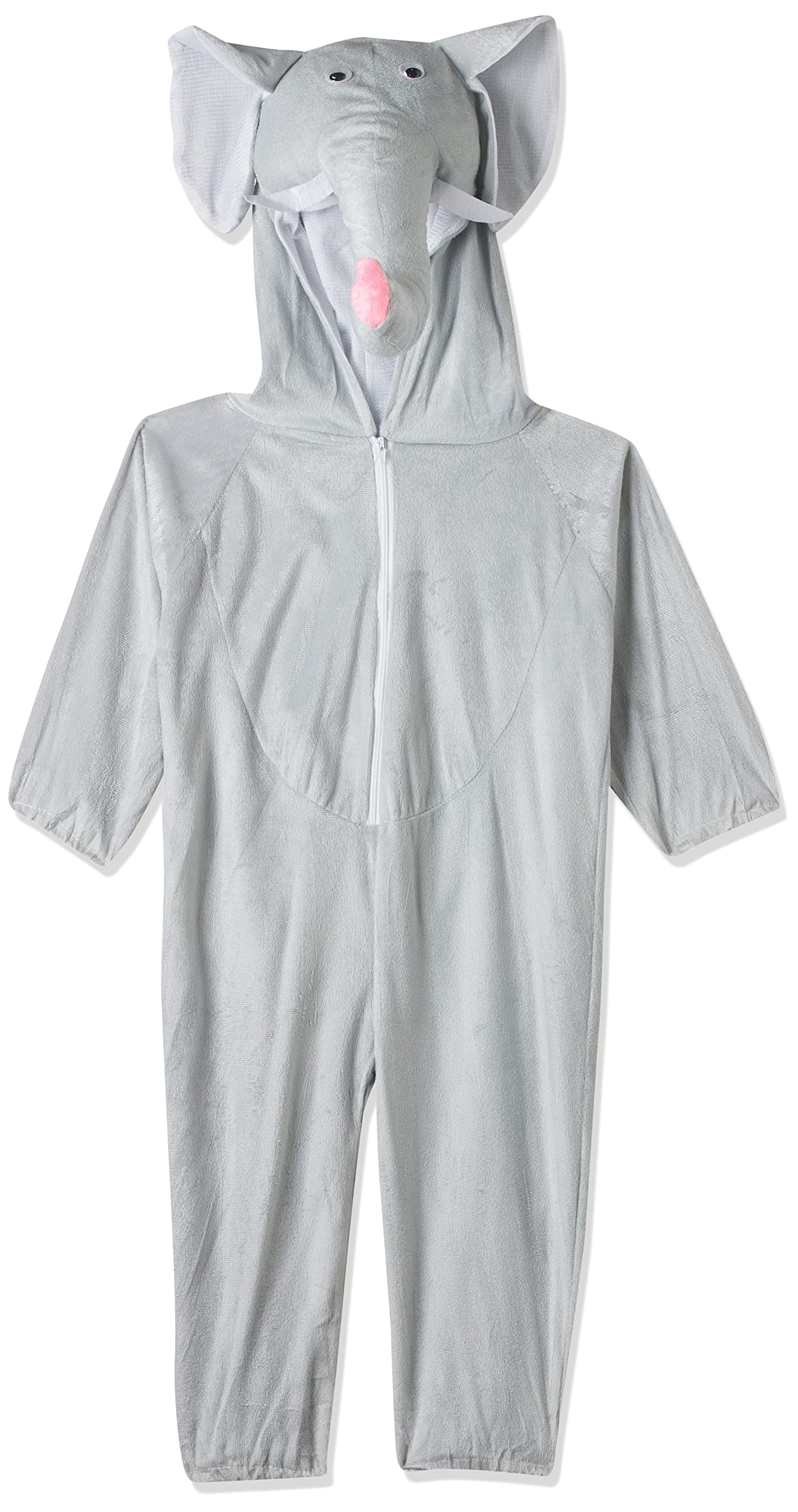 Jade Elephant Jumpsuit For Kids (Small) Grey