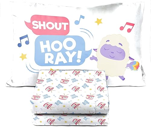 Miniatura 6 de Jay Franco Moonbug Little Baby Bum Sing with Me - Juego de ropa de cama infantil de 4 piezas, juego de ropa de cama de microfibra súper suave,