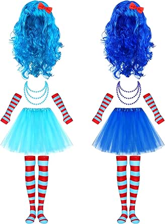 Haakong 80s Women Tutu Costume Set Tutu Accessories Sparkle