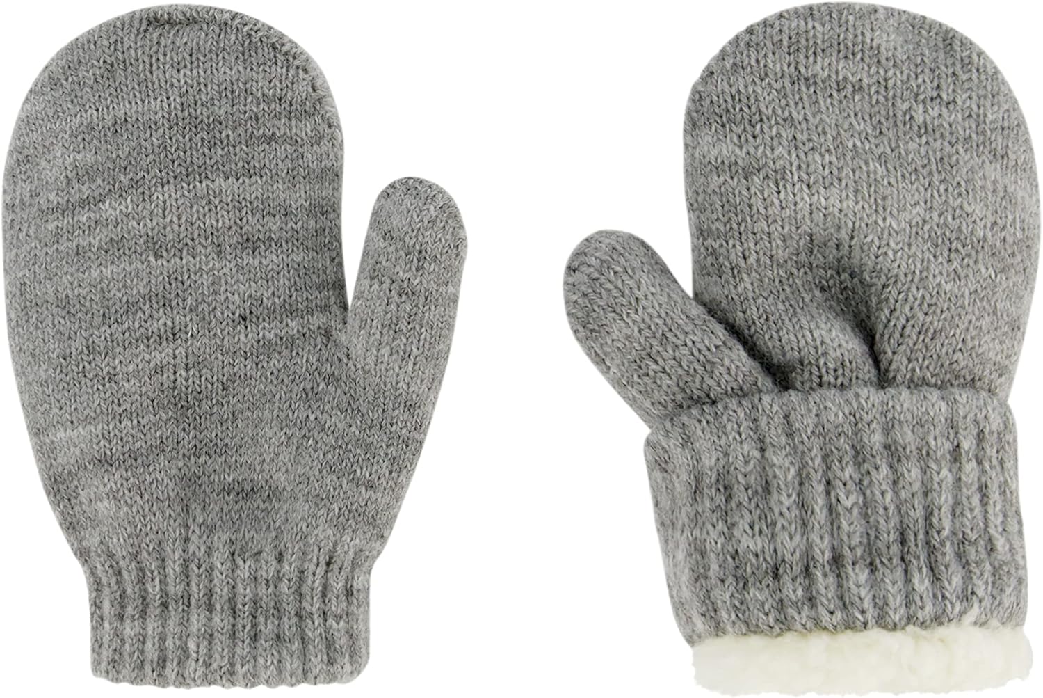 Baby Beanie and Mitten Set & Toddler Winter Hat Boy Girl Fleece Lined for Newborn Infant 0-6, 6-12, 12-24 Months - Image 9