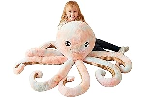 Jumbo Reversible Octopus Plushie