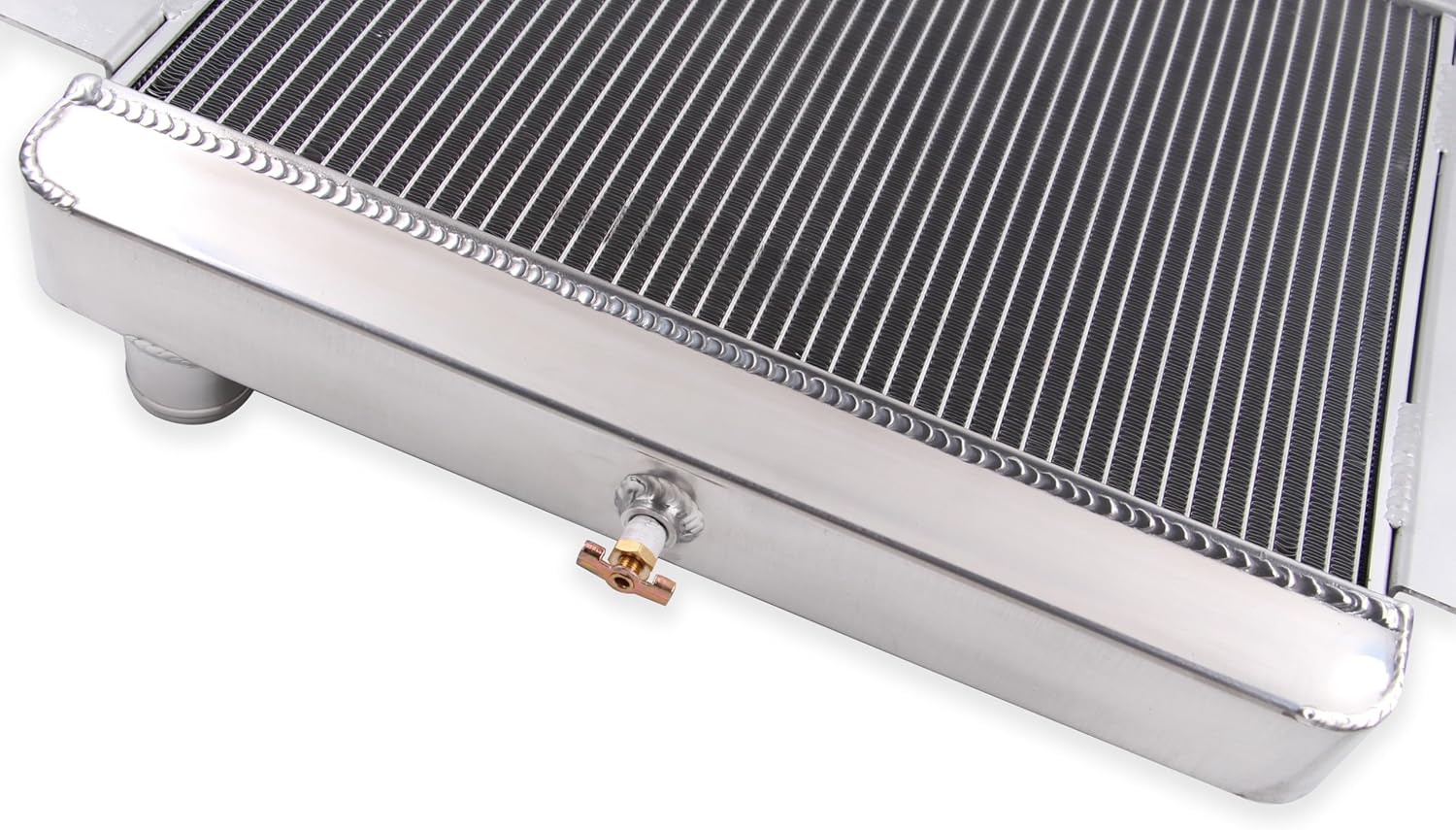 Radiator For 1962-1967 Chevy II V8 Nova SS I6 CC255 2.5 3.2 4.1 5.3L 3 Row Aluminum 18.5"W CORE