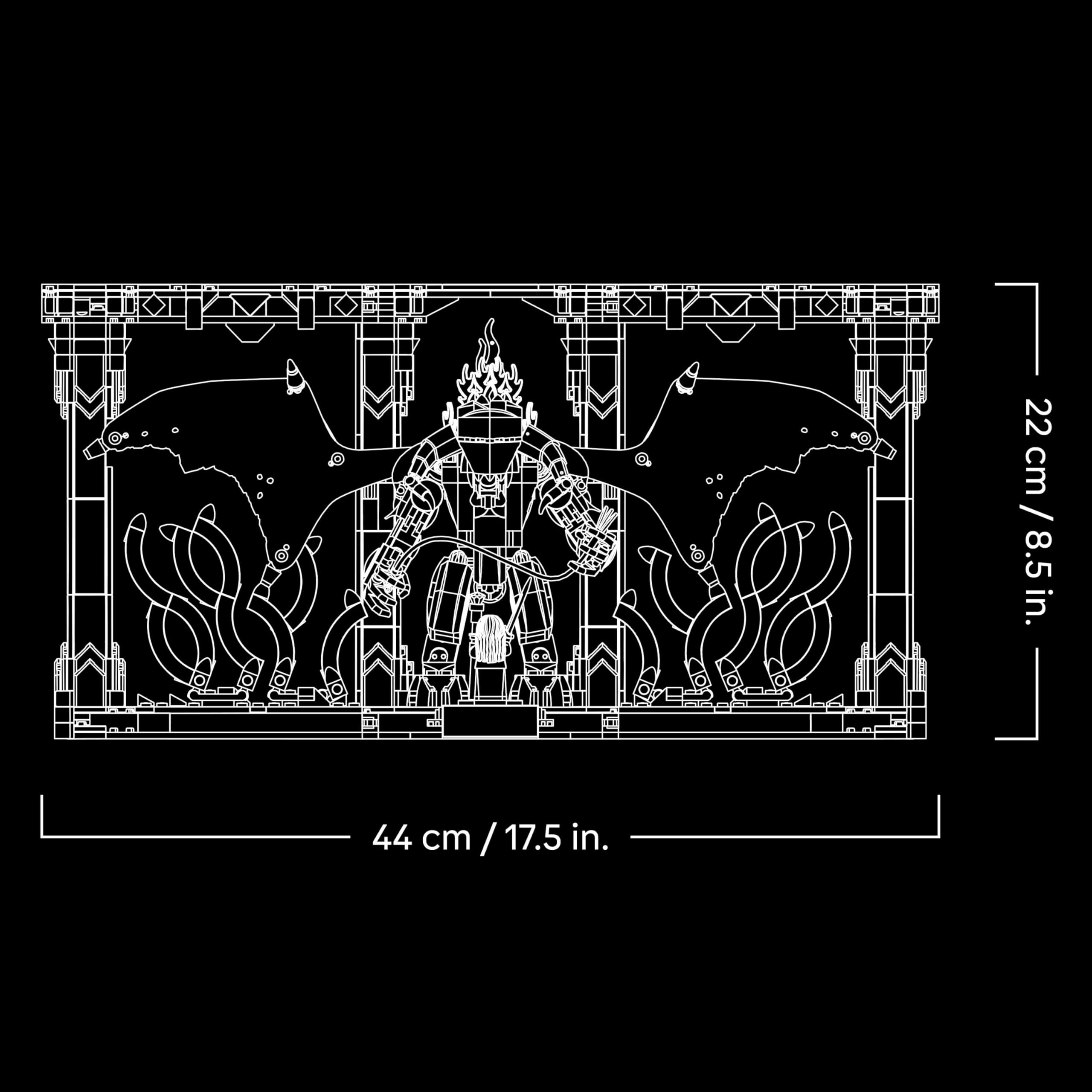 LEGO Icons Il Signore degli Anelli: Book Nook del Balrog - Costruzione per Adulti da Esposizione - Modellino con Minifigura di Gandalf il Grigio e Figura di Balrog - Regalo da Collezione - 10367